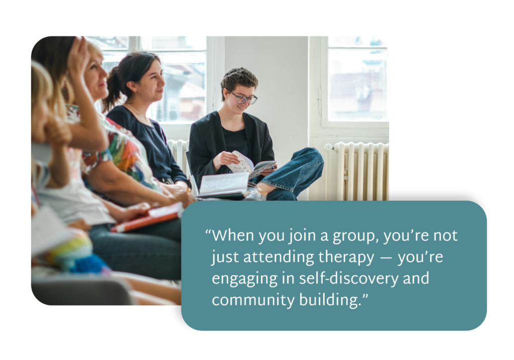 self-discovery and community building